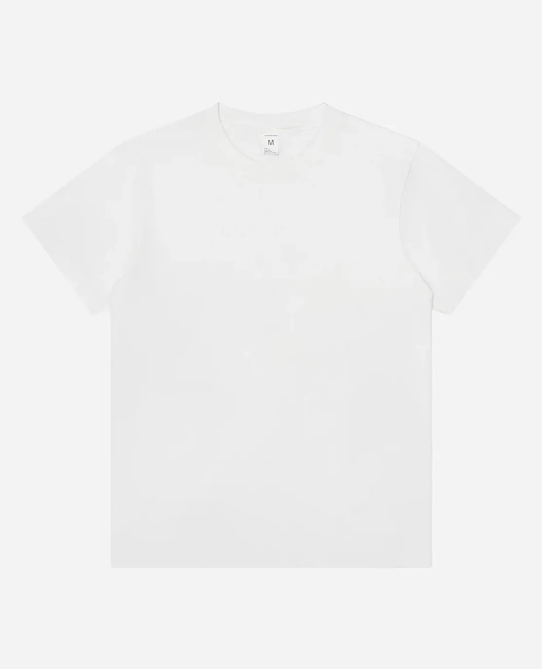 Short Sleeve Trash Tee White Flat