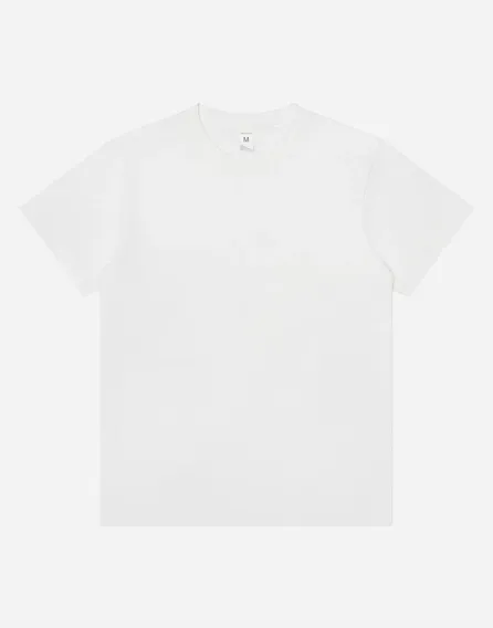 Short Sleeve Trash Tee White Flat