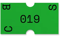 green sticker